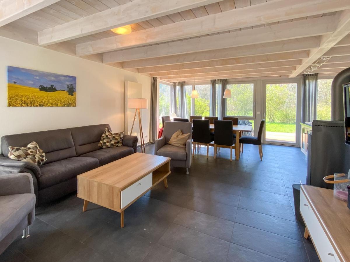 Ferienhaus Wiesengefluester W10 - Mit Sauna, Kamin Und Garten Röbel Exteriör bild