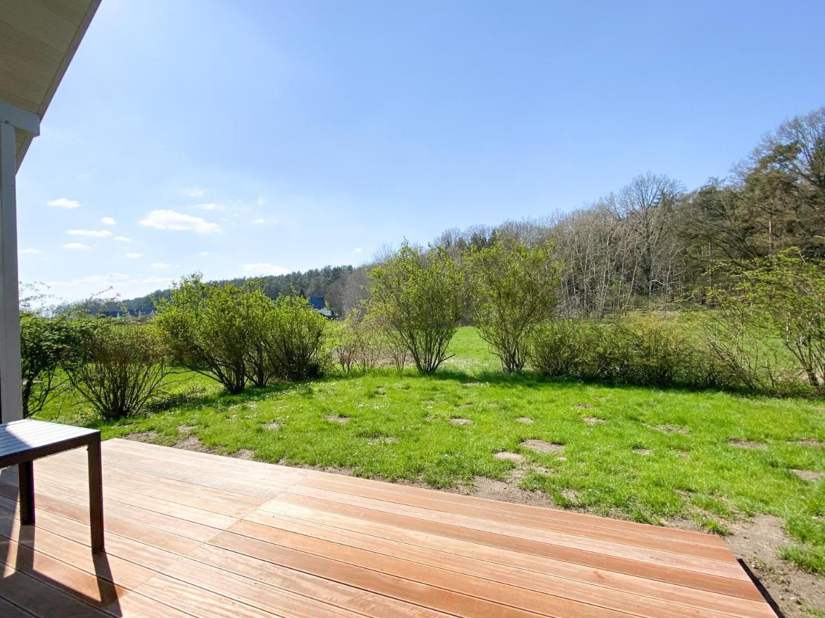 Ferienhaus Wiesengefluester W10 - Mit Sauna, Kamin Und Garten Röbel Exteriör bild