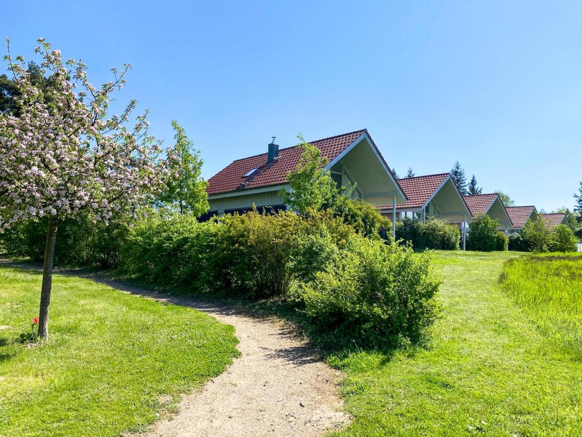Ferienhaus Wiesengefluester W10 - Mit Sauna, Kamin Und Garten Röbel Exteriör bild