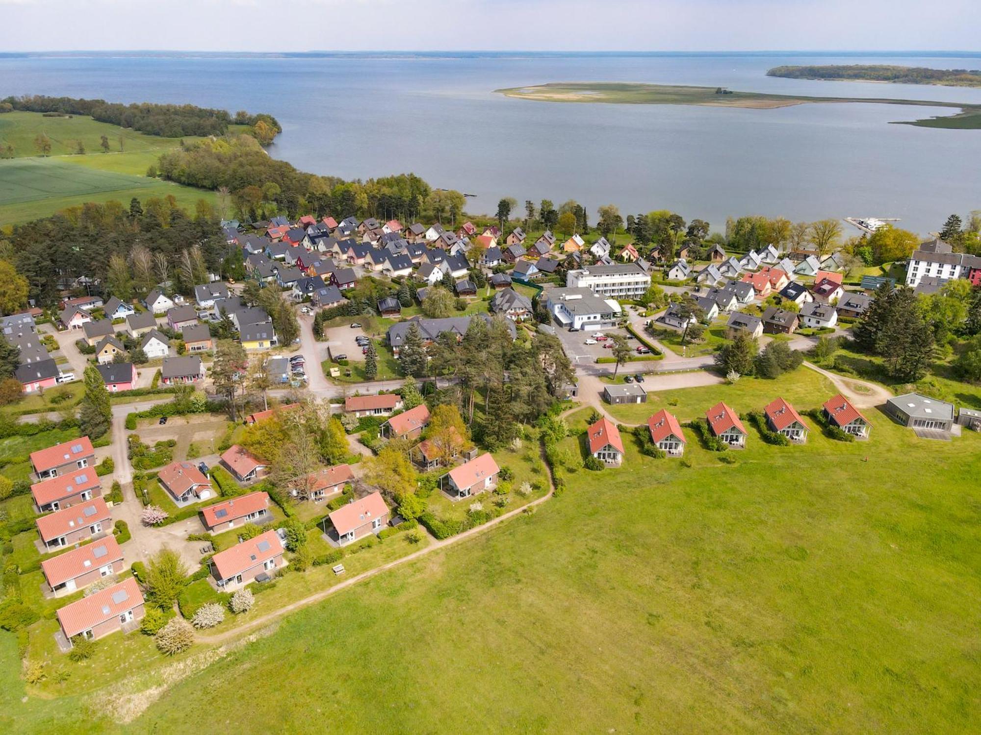Ferienhaus Wiesengefluester W10 - Mit Sauna, Kamin Und Garten Röbel Exteriör bild