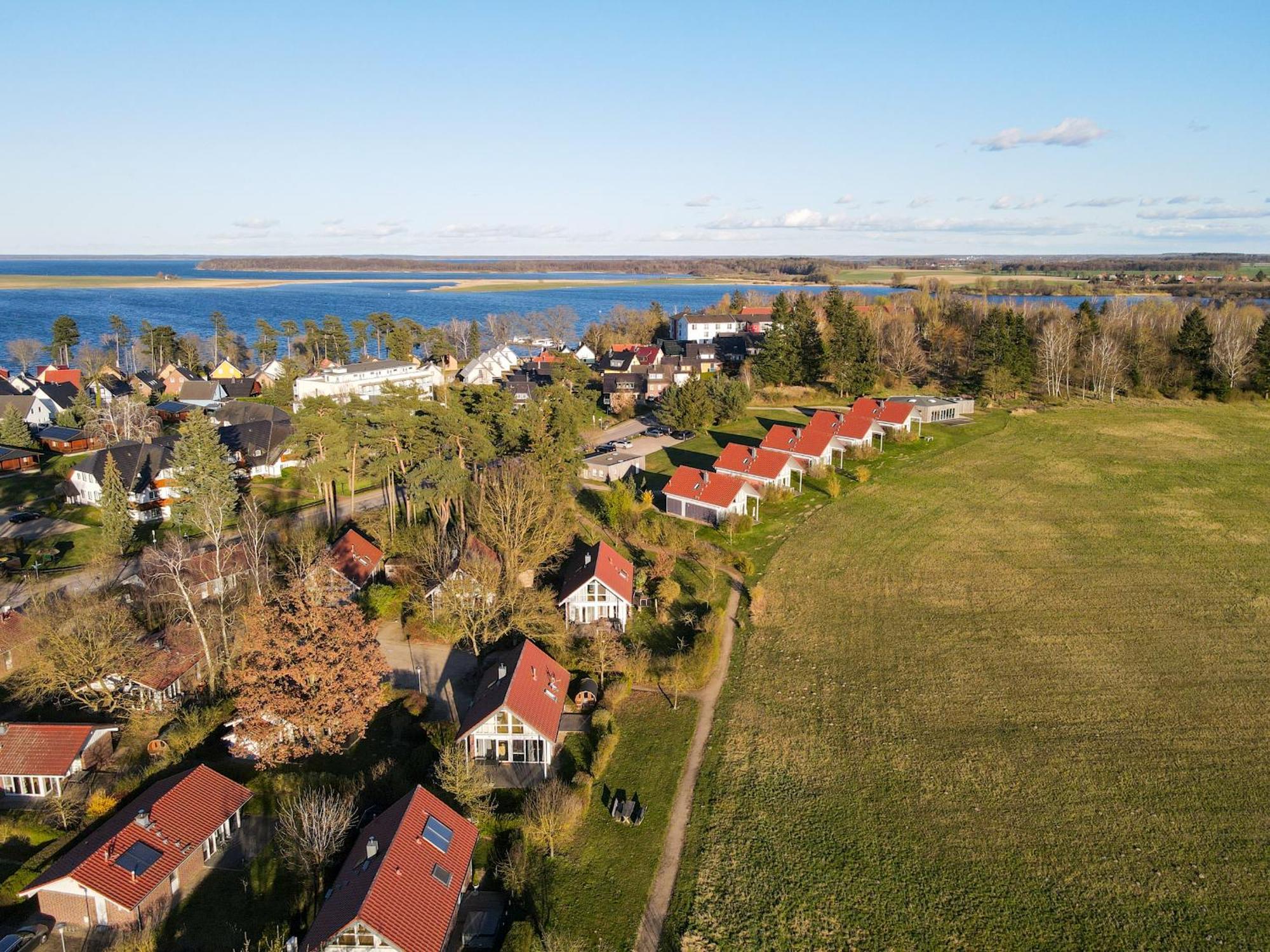 Ferienhaus Wiesengefluester W10 - Mit Sauna, Kamin Und Garten Röbel Exteriör bild
