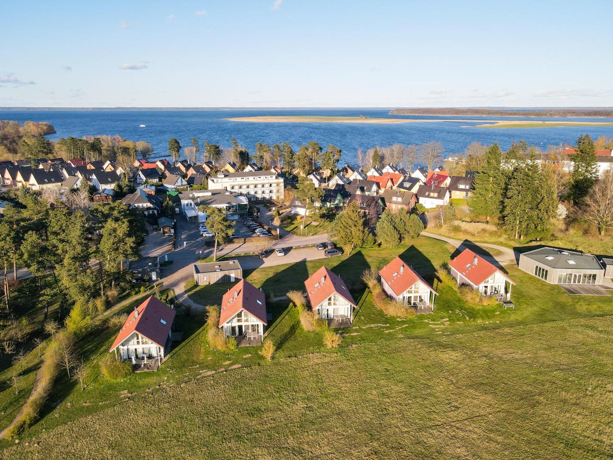 Ferienhaus Wiesengefluester W10 - Mit Sauna, Kamin Und Garten Röbel Exteriör bild